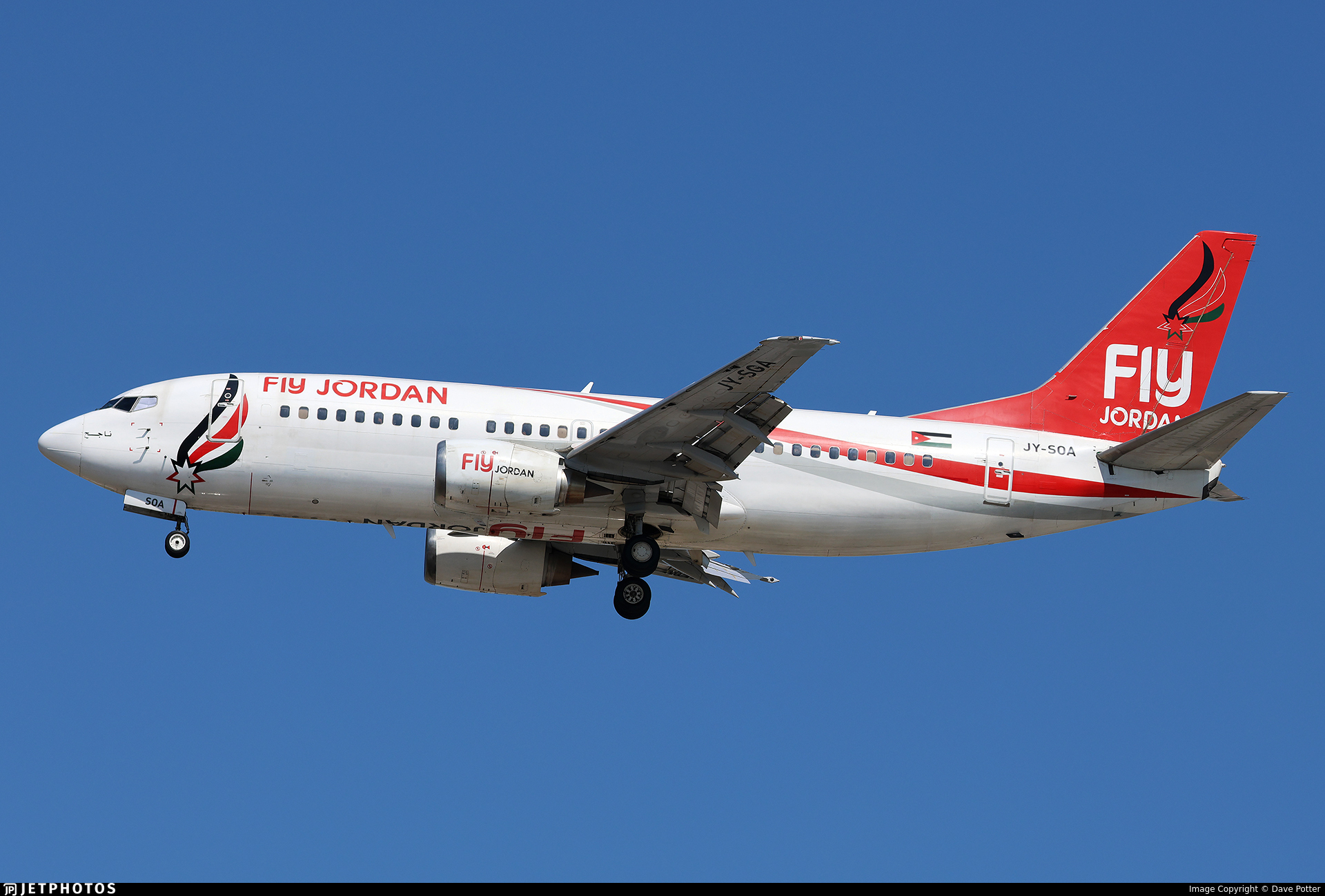 Fly Jordan Boeing 737